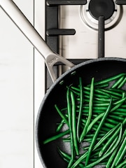 Ninja Silver ZEROSTICK Stainless Steel 30cm Frying Pan - Image 3 of 5
