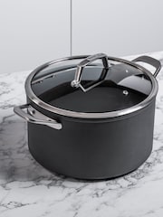 Ninja Grey Foodi ZEROSTICK 26cm Stock Pot with Lid - Image 1 of 4