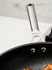 Ninja Silver ZEROSTICK Stainless Steel 28cm Frying Pan - Image 3 of 6