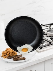 Ninja Silver ZEROSTICK Stainless Steel 28cm Frying Pan - Image 6 of 6