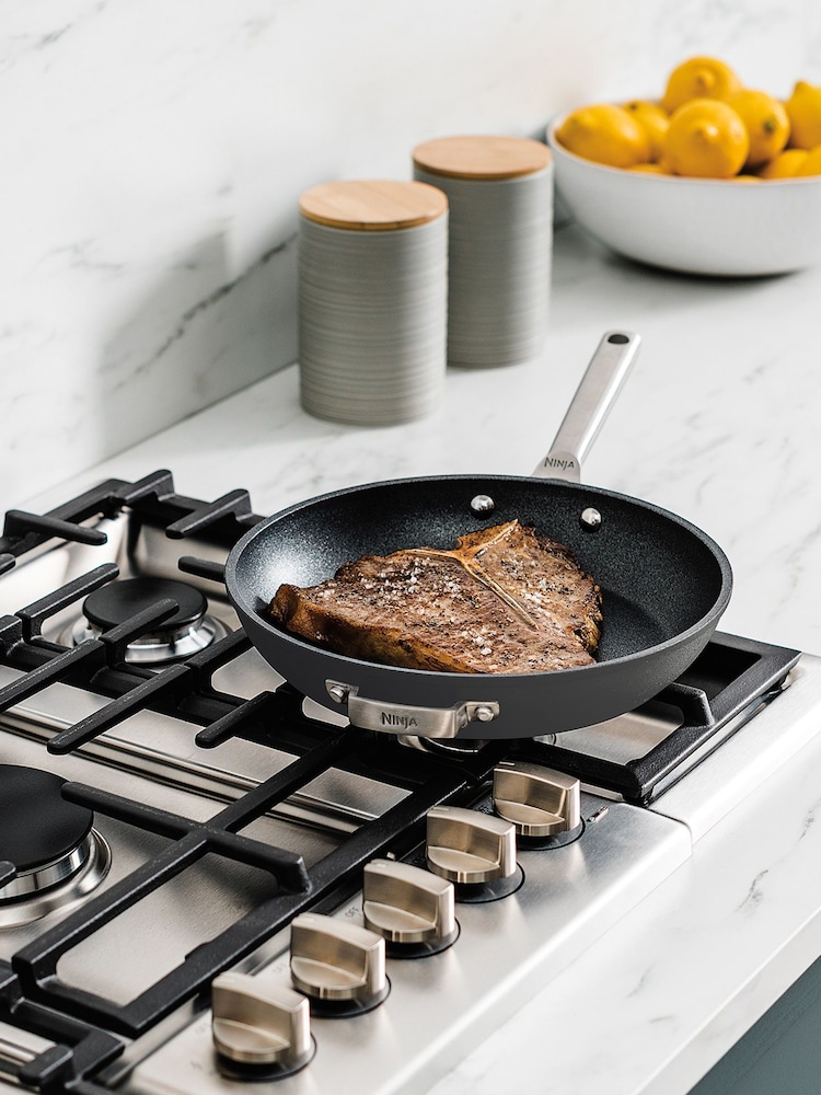 Ninja Grey ZEROSTICK Stackable 2-Piece Frying Pan Set - Image 1 of 4