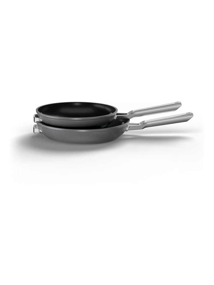 Ninja Grey ZEROSTICK Stackable 2-Piece Frying Pan Set - Image 2 of 4