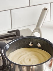 Ninja Silver ZEROSTICK Stainless Steel 16cm Milk Pan - Image 3 of 4