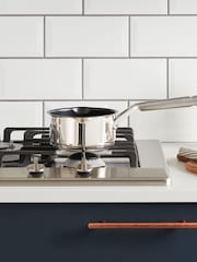 Ninja Silver ZEROSTICK Stainless Steel 16cm Milk Pan - Image 4 of 4