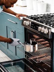 Ninja Silver ZEROSTICK Stainless Steel 5-Piece Pan Set - Image 4 of 6