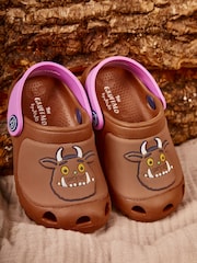 JoJo Maman Bébé Brown Gruffalo Clogs - Image 1 of 8