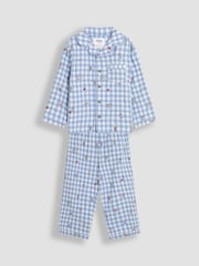 JoJo Maman Bébé Blue Paddington Pyjamas - Image 1 of 9
