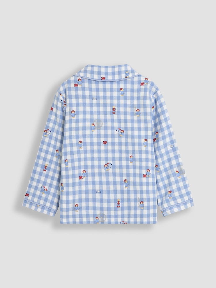 JoJo Maman Bébé Blue Paddington Pyjamas - Image 3 of 9