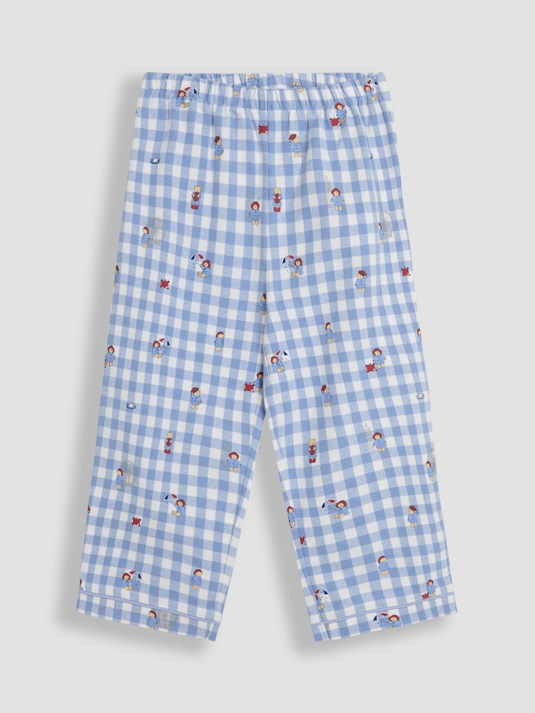 JoJo Maman Bébé Blue Paddington Pyjamas - Image 4 of 9
