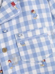 JoJo Maman Bébé Blue Paddington Pyjamas - Image 5 of 9