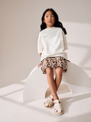 White Standard Fit (F) Chunky Fisherman Sandals - Image 3 of 10