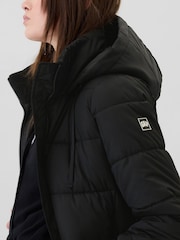 Gap Black Logo Long Puffer Coat - Image 4 of 5