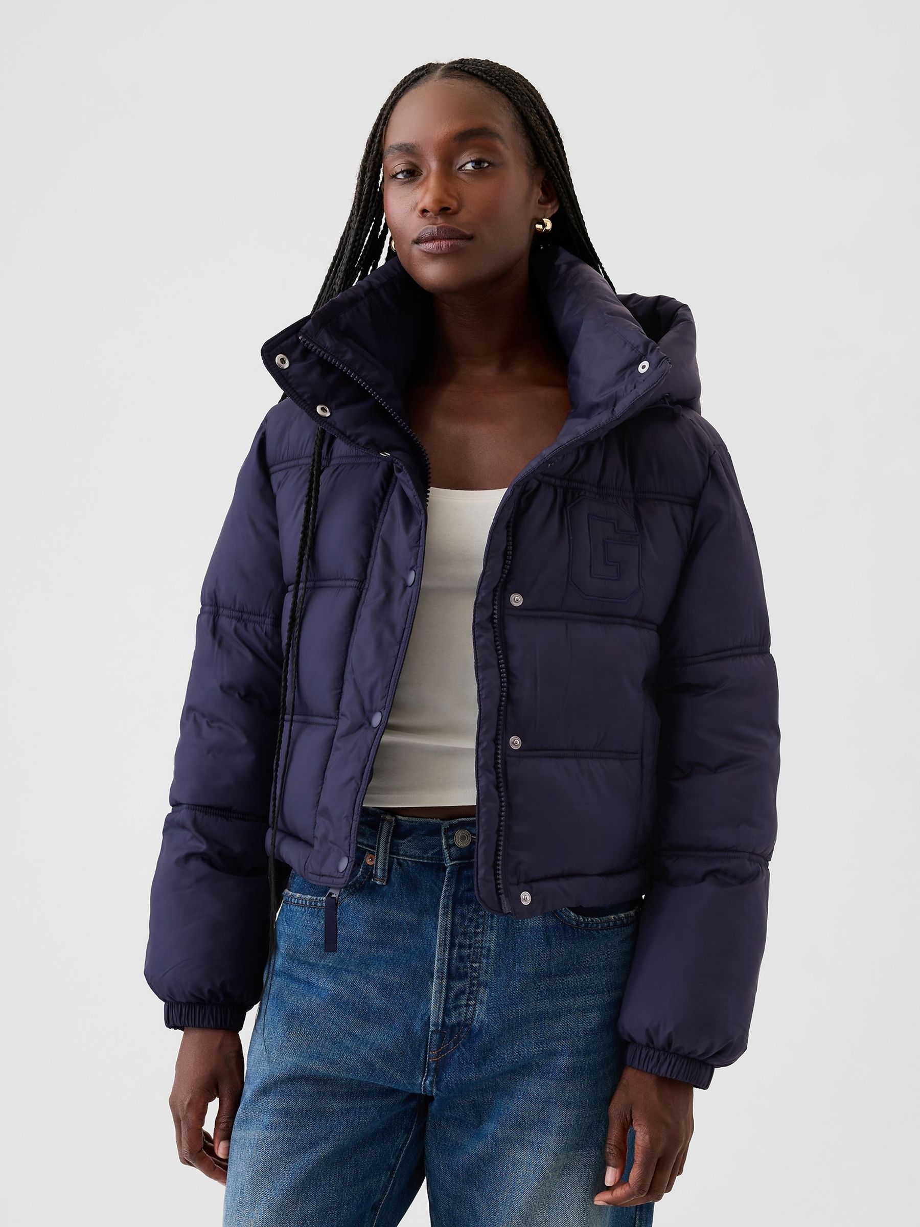 Gap navy jacket online