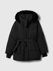 Gap Black Oversized Puffer Coat - Image 5 of 6