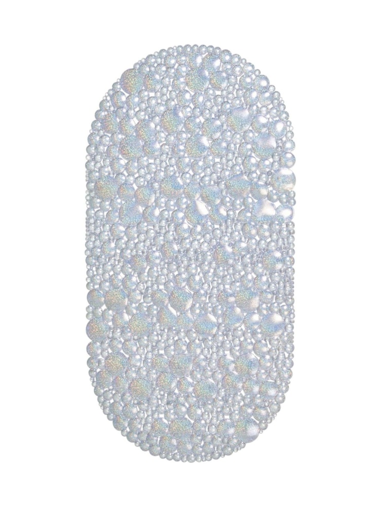 Showerdrape Glitter Hyrdro Anti Slip PVC Bath Mat - Image 1 of 5 Showerdrape Glitter Hyrdro Anti Slip PVC Bath Mat - Image 1 of 5