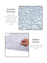 Showerdrape Glitter Hyrdro Anti Slip PVC Bath Mat - Image 3 of 5