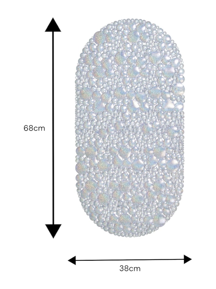 Showerdrape Glitter Hyrdro Anti Slip PVC Bath Mat - Image 5 of 5 Showerdrape Glitter Hyrdro Anti Slip PVC Bath Mat - Image 5 of 5