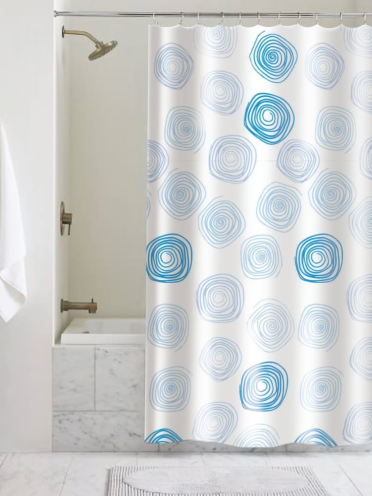 Showerdrape Contours Shower Curtain - Attēls 1 no 3