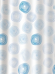 Showerdrape Contours Shower Curtain - Attēls 2 no 3