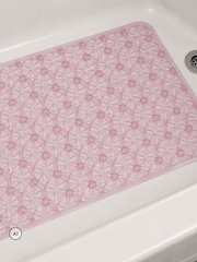 Showerdrape Pink Laguna Anti Slip PVC Bath Mat - Image 2 of 6