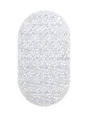 Showerdrape Clear Hyrdro Anti Slip PVC Bath Mat - Image 1 of 5