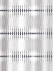 Showerdrape White Linea Shower Curtain - Image 3 of 4
