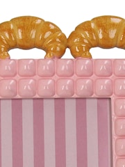 Kersten Pink Croissant Polyresin Photo Frame - Image 4 of 4
