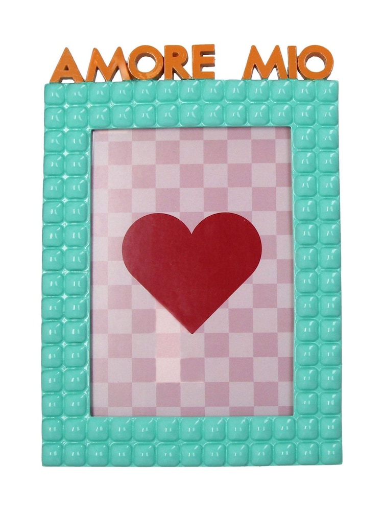 Kersten Turquoise Photo Frame Amore Mio Polyresin 13x18cm - Image 1 of 3 Kersten Turquoise Photo Frame Amore Mio Polyresin 13x18cm - Image 1 of 3