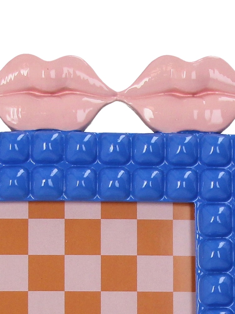 Kersten Blue Photo Frame Kiss Polyresin 13x18cm - Image 3 of 3 Kersten Blue Photo Frame Kiss Polyresin 13x18cm - Image 3 of 3