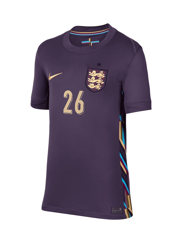 Пурпурный - Nike детская футболка Dri-FIT England Stadium - Изображение 2 из 3
