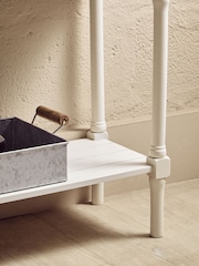Interiors by Premier White Heritage 2 Drawers White Rectangular Console Table - Image 4 of 4