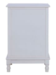 Interiors by Premier White Heritage 3 Drawer Chest - Image 4 of 4