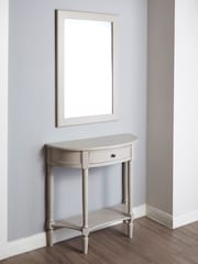 Interiors by Premier Grey Heritage Vintage One Drawer Console Table - Image 2 of 6