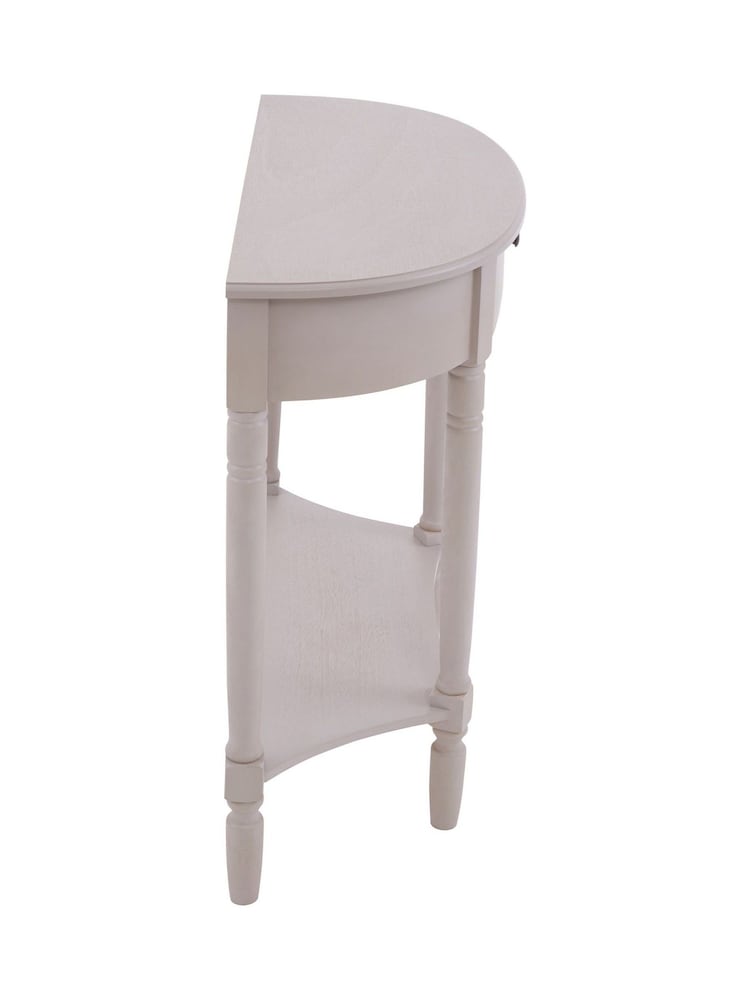 Interiors by Premier Grey Heritage Vintage One Drawer Console Table - Image 6 of 6