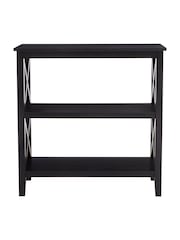 Interiors by Premier Black Heritage Three Shelf Bookcase - Image 5 of 6