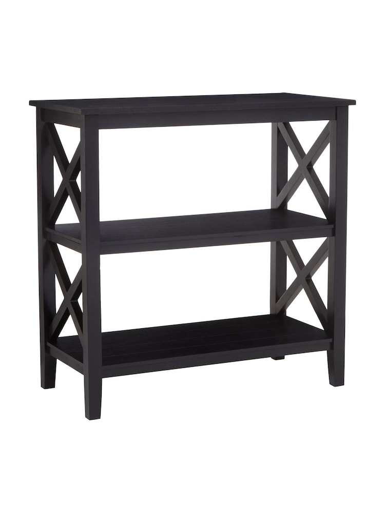 Interiors by Premier Black Heritage Three Shelf Bookcase - Image 6 of 6 Interiors by Premier Black Heritage Three Shelf Bookcase - Image 6 of 6