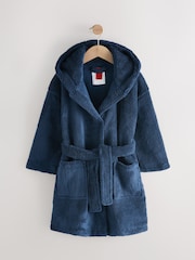 Navy Fleece Robe Pyjamas (1.5-16yrs) - Image 1 of 4
