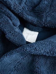 Navy Fleece Robe Pyjamas (1.5-16yrs) - Image 3 of 4