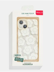 Skinnydip White Happy Flower Shock iPhone 16 Case - Image 4 of 4