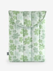 Warped Sage Flower Laptop Sleeve - 16" Laptop Case - Image 4 of 6