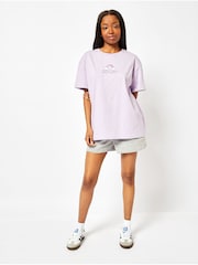Hot Mess Oversized Lilac T-Shirt - Image 2 of 4
