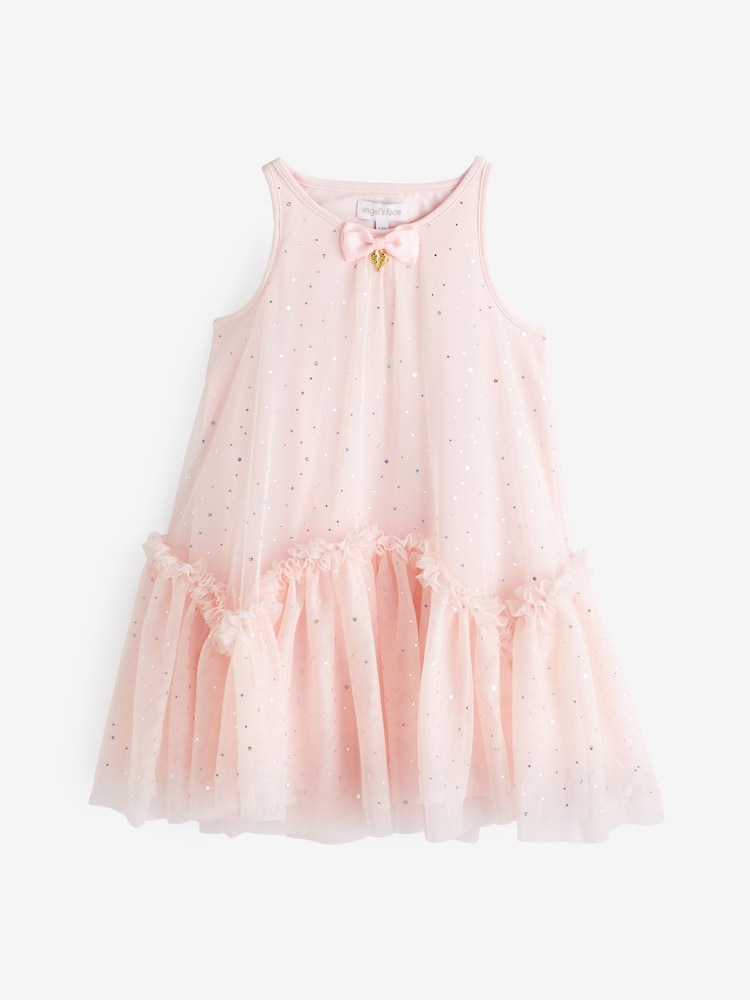 Angels Face Martine Glitzerkleid, Rosa - Bild 1 von 3