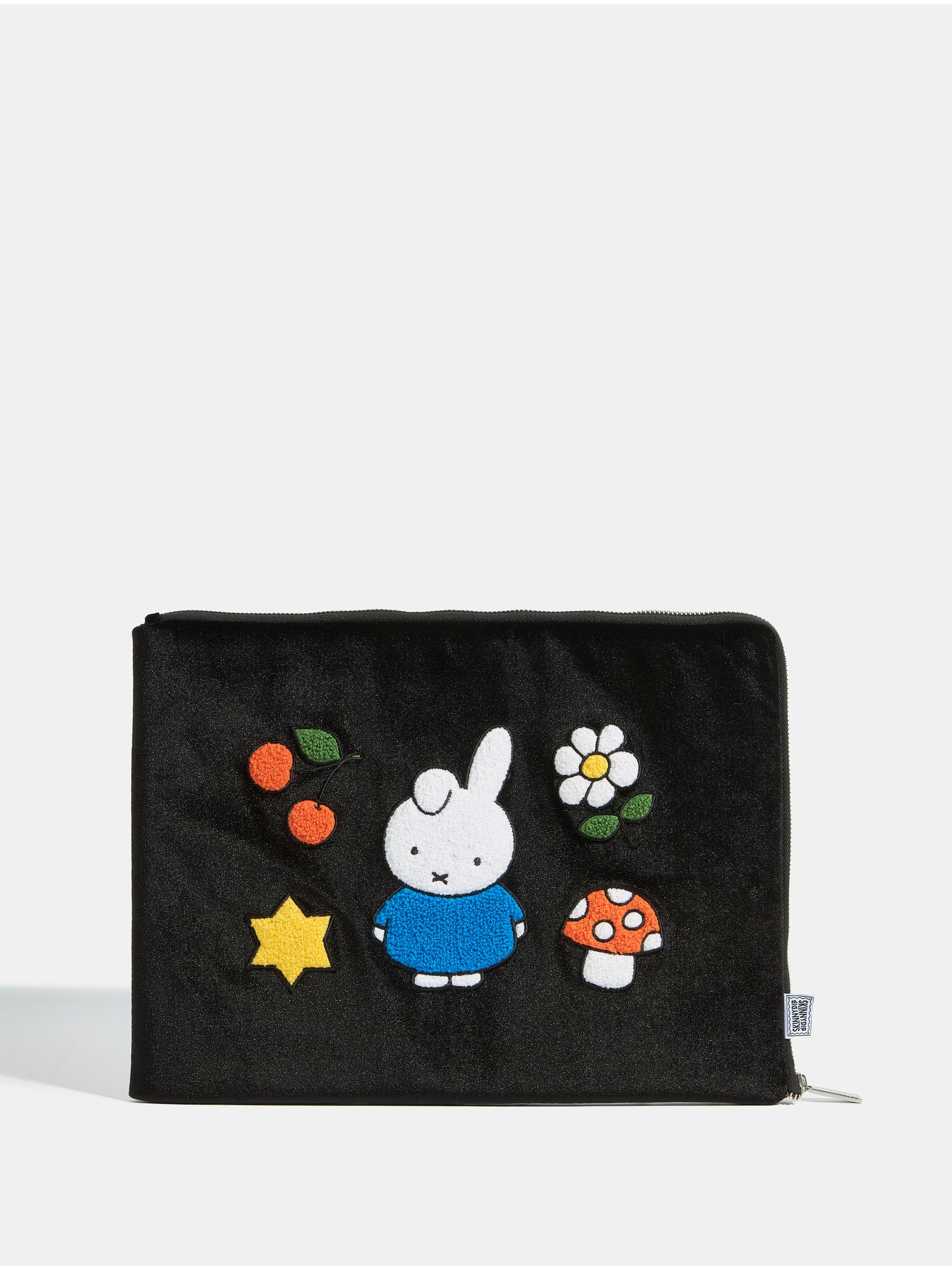 Miffy Flat Pouch for Laptop cheapest Case / Travel Case #2 Black