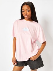 Disney Alice In Wonderland Flowers T-Shirt - Image 3 of 4