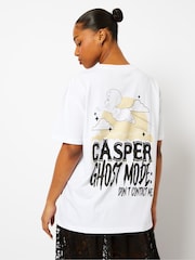Casper x Skinnydip Ecru T-Shirt - Image 3 of 4