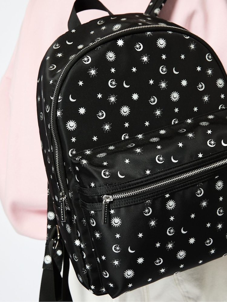 Silver Celestial Nylon Backpack - Image 2 of 3