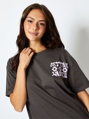 Getting Wasted T-Shirt in Charcoal - Image 4 of 4