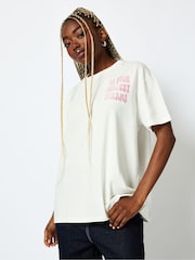 In Your Wildest Dreams T-Shirt in Ecru - Image 3 of 4