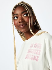 In Your Wildest Dreams T-Shirt in Ecru - Image 4 of 4