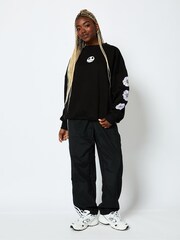 Disney Jack Skellington Sweatshirt in Black - Image 1 of 5